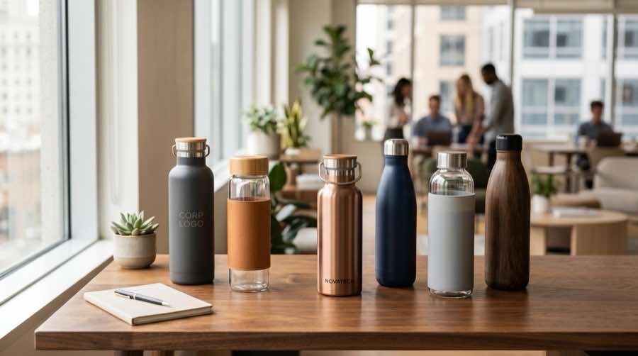 Cómo elegir botellas corporativas sin repetir el mismo regalo de siempre