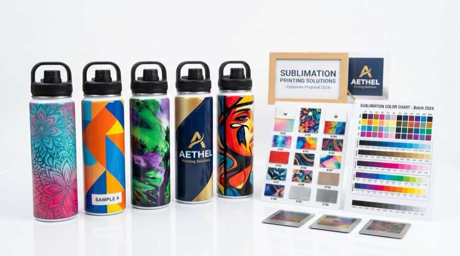 Botellas para sublimación: cómo presentarlas mejor en una propuesta B2B