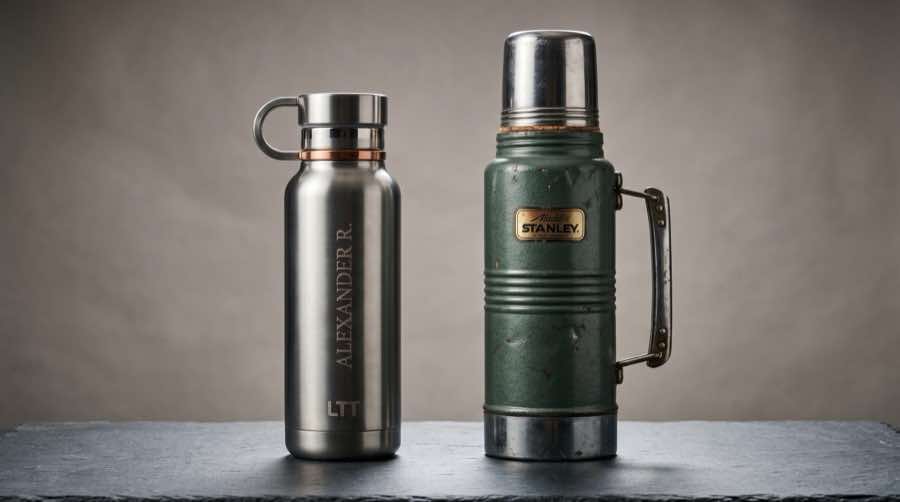 Botellas térmicas personalizadas: diferencias reales frente a un termo clásico