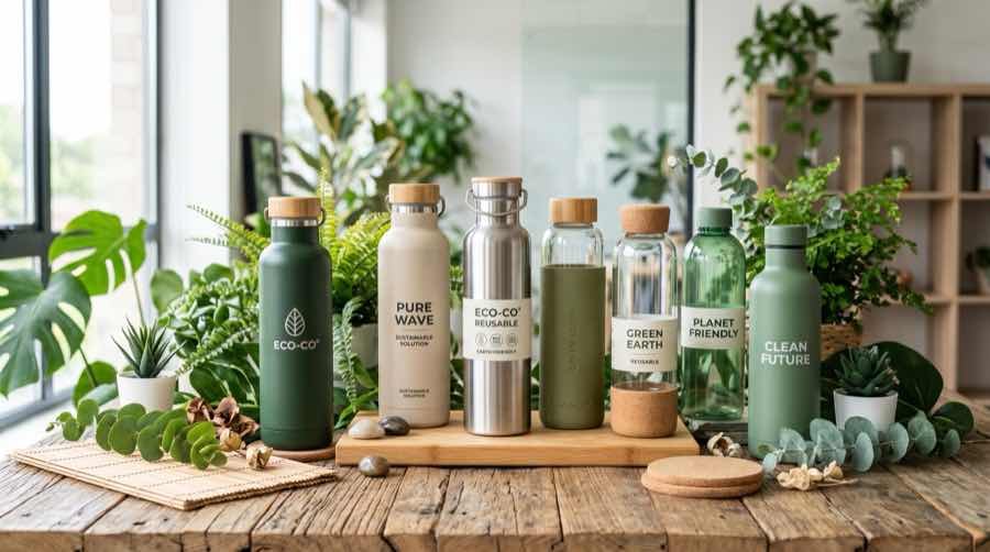 Botellas ecológicas corporativas: qué espera hoy un comprador de marca