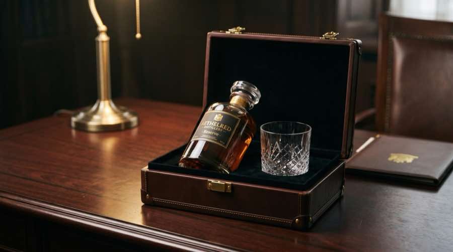 Regalo ejecutivo: por qué los sets para beber elevan valor percibido